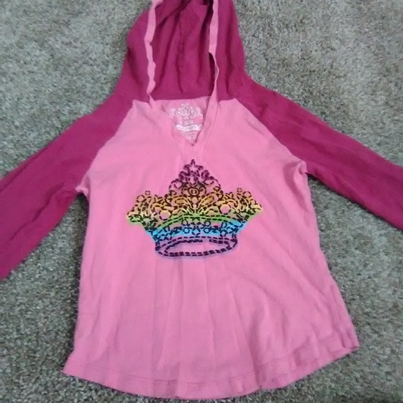 Long Sleeve Shirt With Hoodie |Crown - Picture 1 of 4